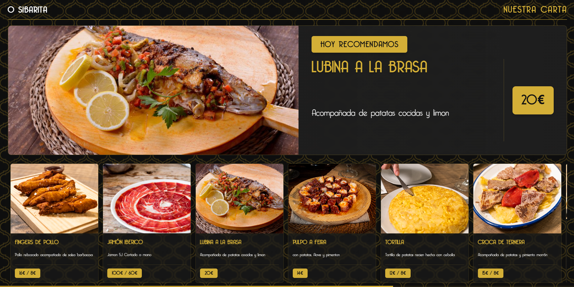 O Sibarita screenshot